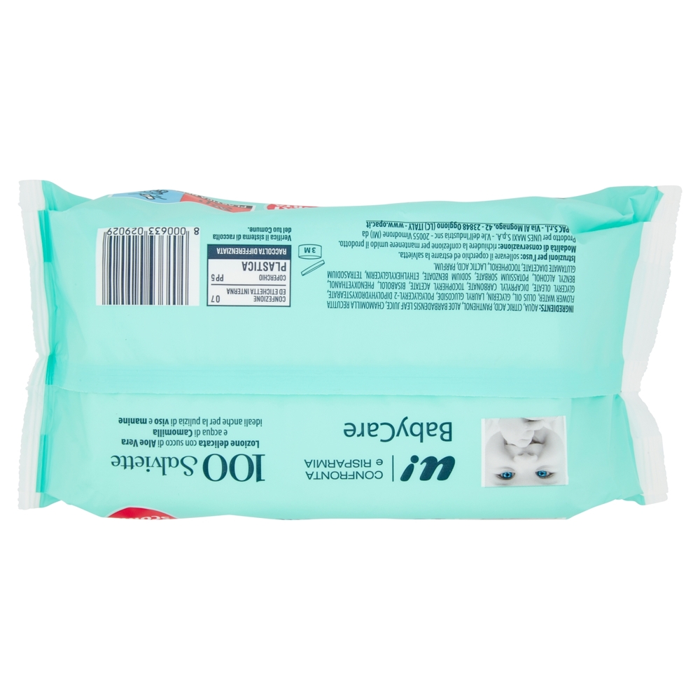 100 Salviette Baby Care U! Confronta e Risparmia